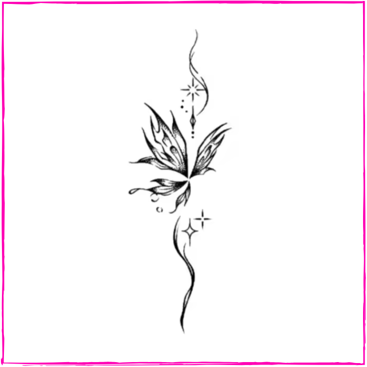 Crystal butterfly