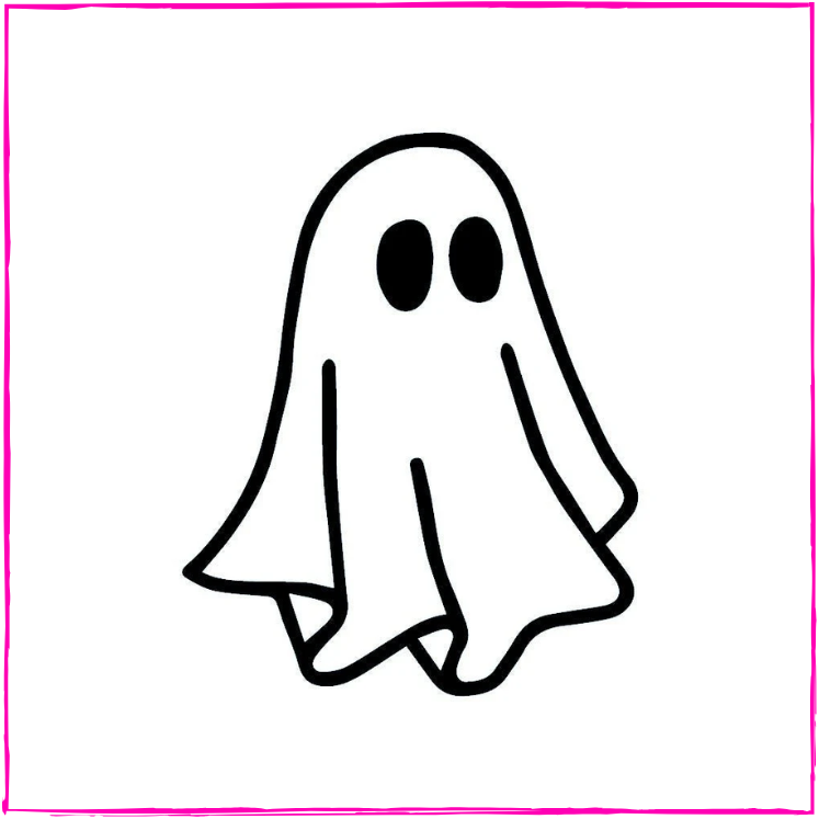 Cartoon ghost