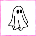 Cartoon ghost
