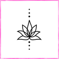 Lotus with dots