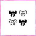 Bows (4 pieces)