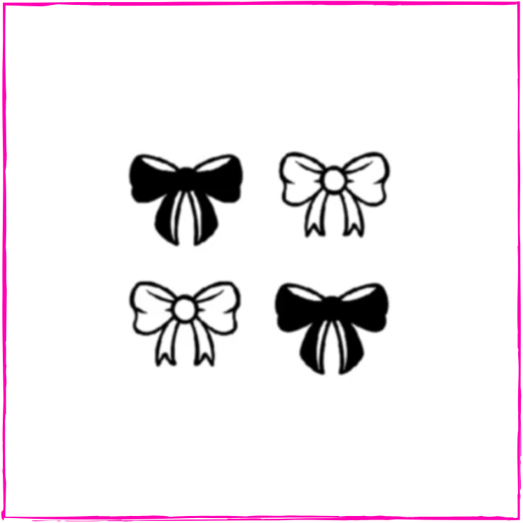 Bows (4 pieces)