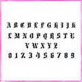 Gothic Lettering