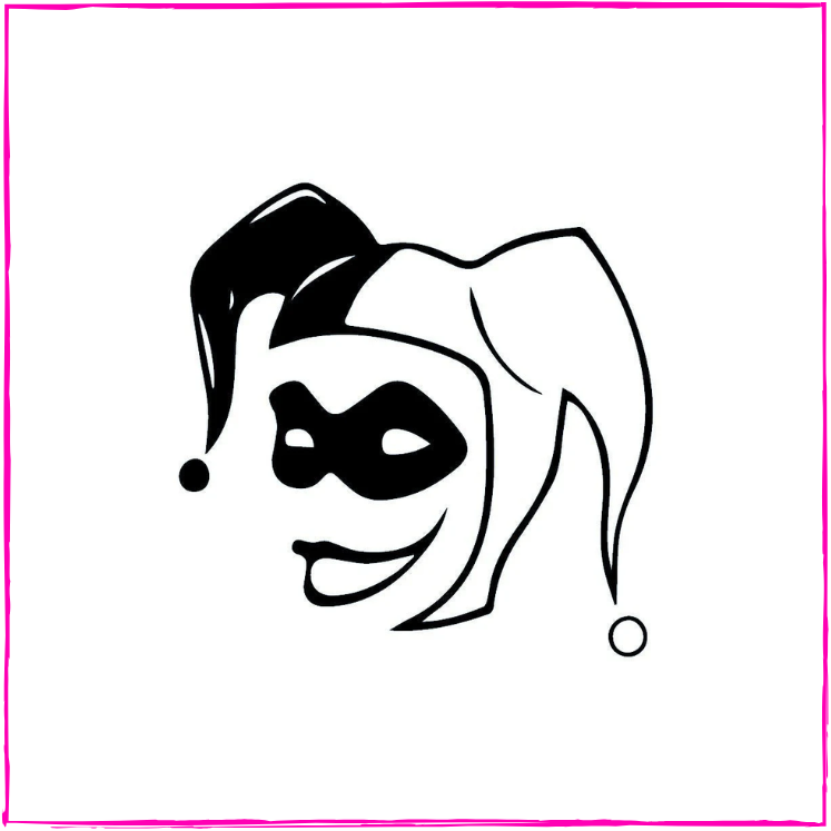 Masked Female Jester